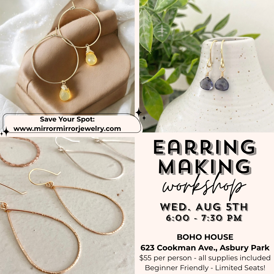 Earring Making Workshop @ BOHO HOUSE 7/9