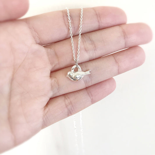 Fine Silver Sparrow Necklace