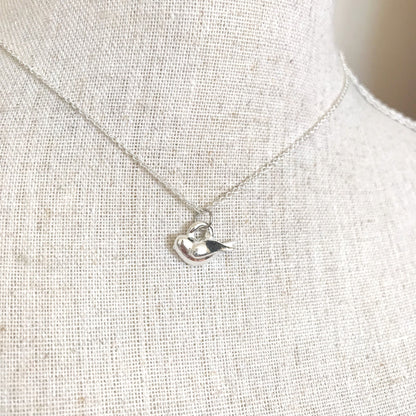 Fine Silver Sparrow Necklace