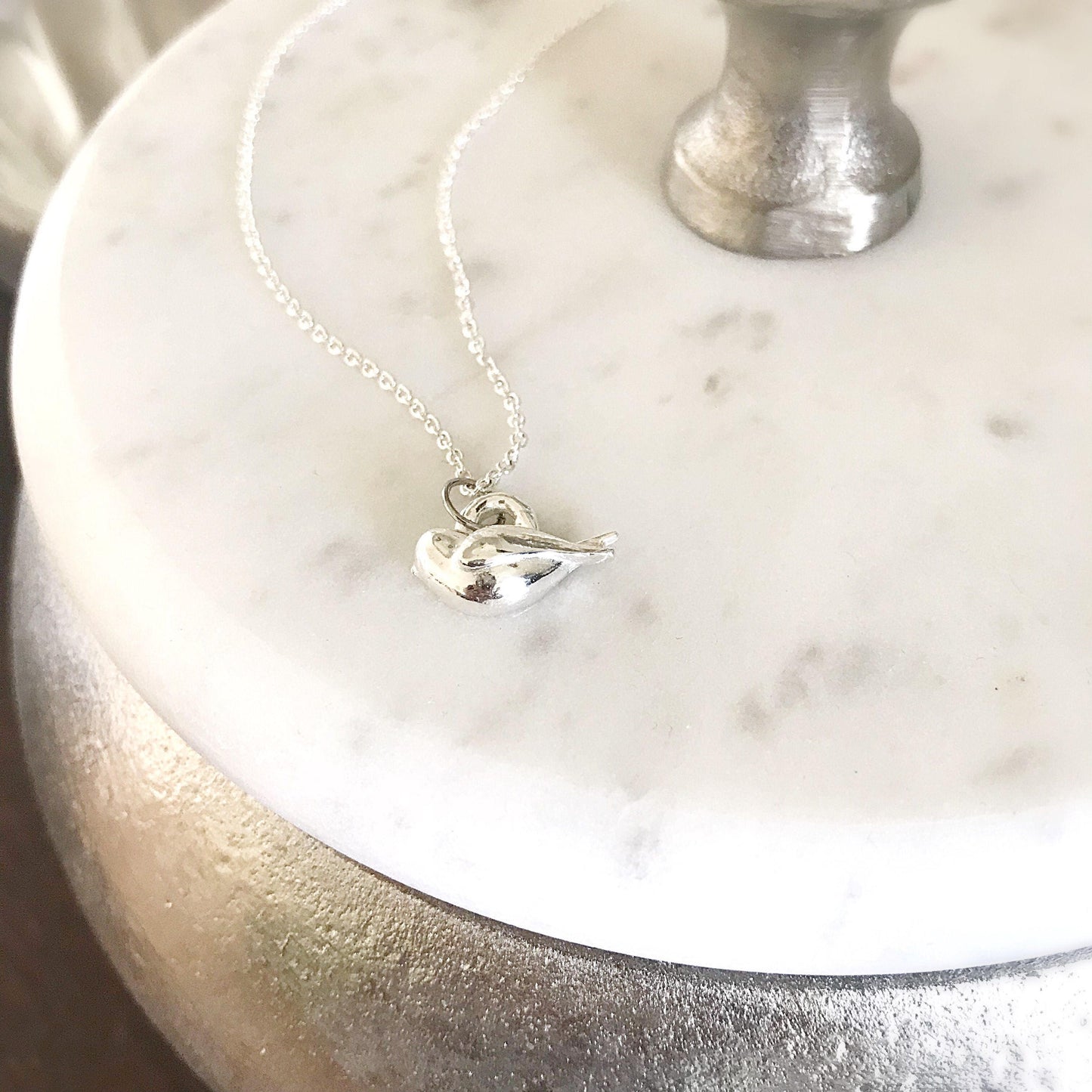 Fine Silver Sparrow Necklace