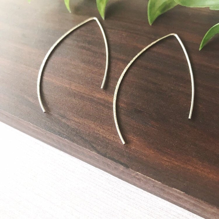 Silver Threader Earrings