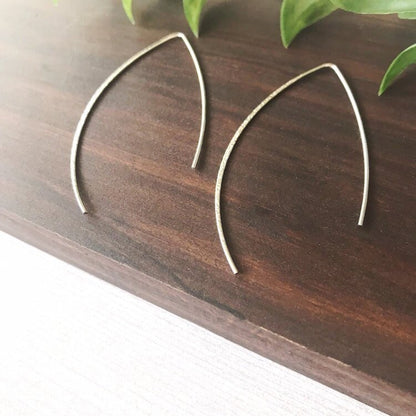 Silver Threader Earrings