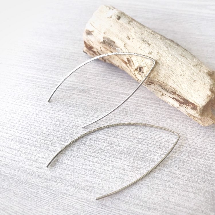 Silver Threader Earrings