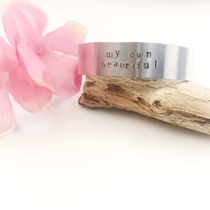 “My Own Beautiful” Cuff Bracelet