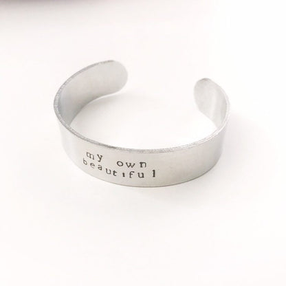 “My Own Beautiful” Cuff Bracelet