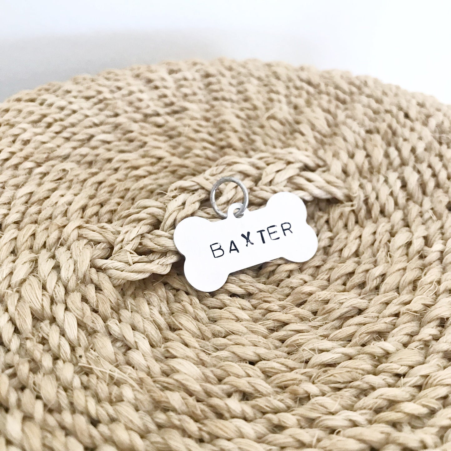 Personalized Stamped Dog Tags