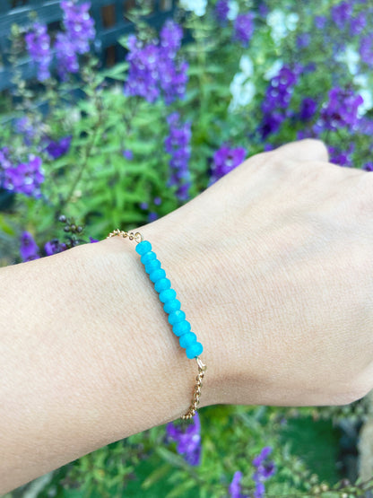 Apatite Gemstone Bracelet