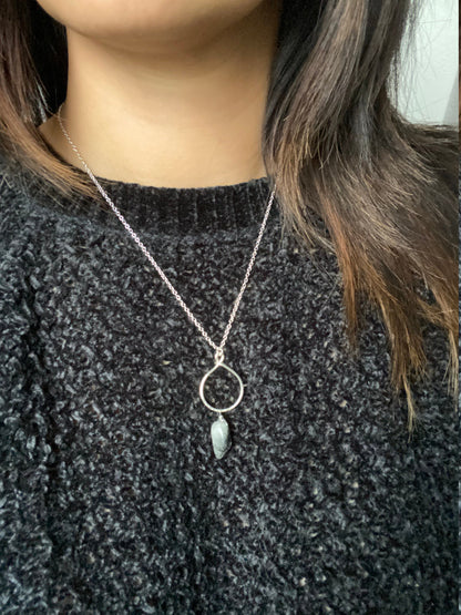 Black Tourmaline Quartz Necklace