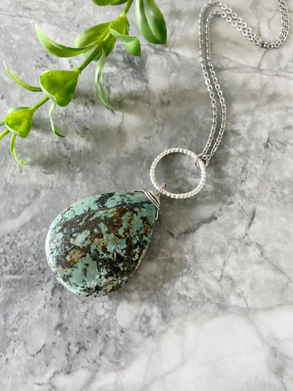 African Turquoise Necklace