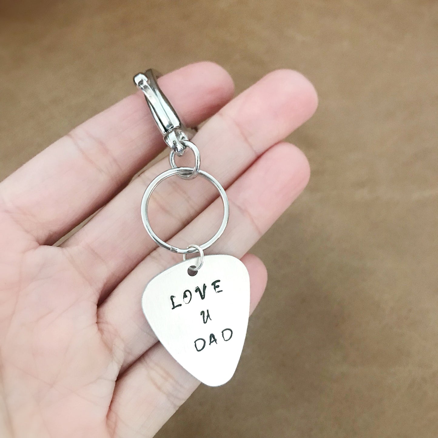 Personalized Stamped Key Chain,