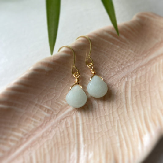 Amazonite Drop Earrings